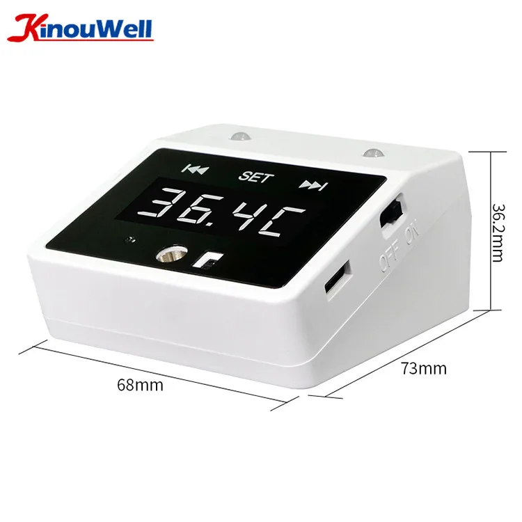 
K2 Portable Room Temperature Measurement Instrument,High Accurate Auto Clock And Fever Thermal Temperature Sensors With Alarm 