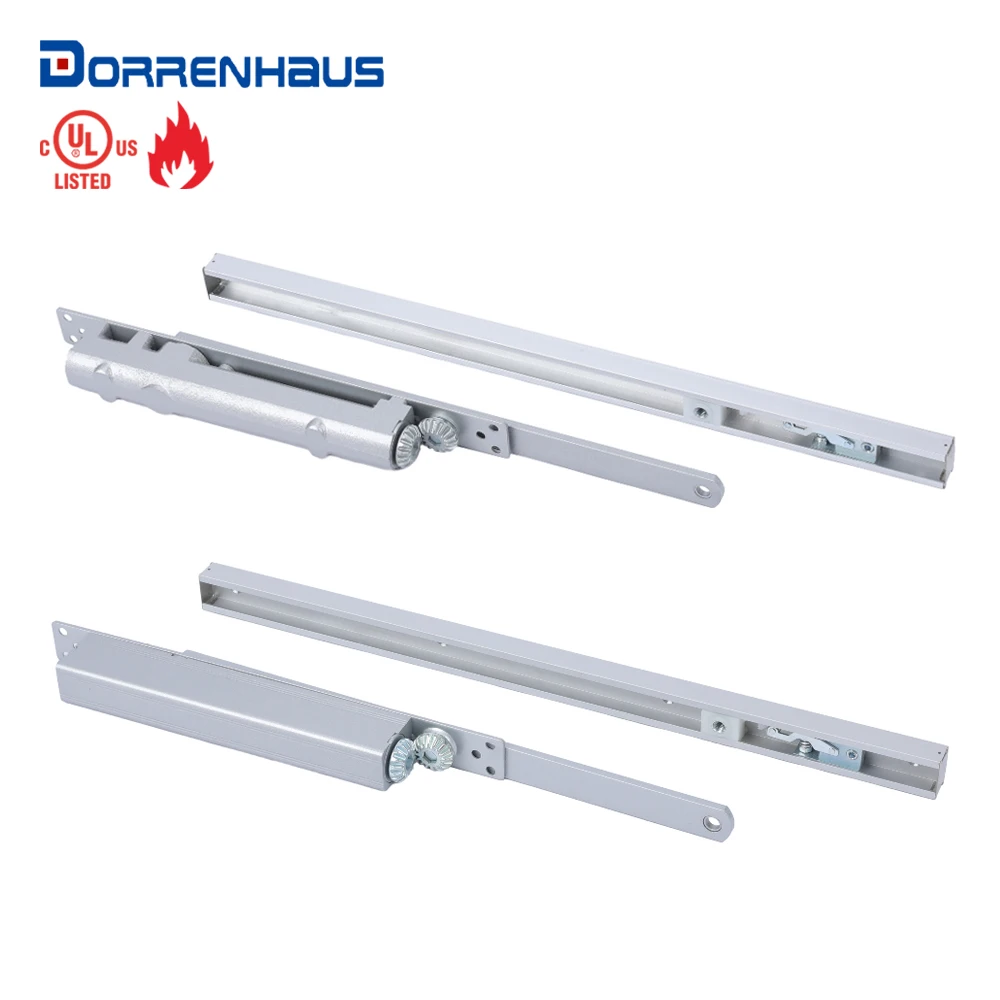 DORRENHAUS D70 UL Listed Cam Action Sliding Concealed Hidden Slider Channel Rail Automatic Door Closer