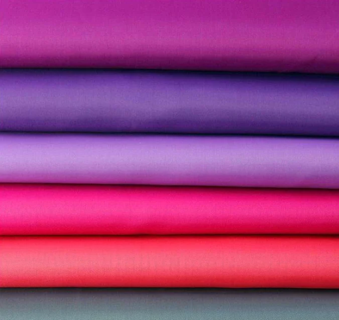 Factory Price 190T/210T Polyester Tela Taffeta Fabric Plain Suit Garment Bag Lining Fabric