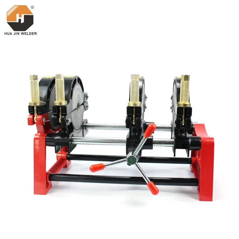 manual type machine HDY160 40mm to 160mm pe pipe jointer hdpe pipe butt welding machine