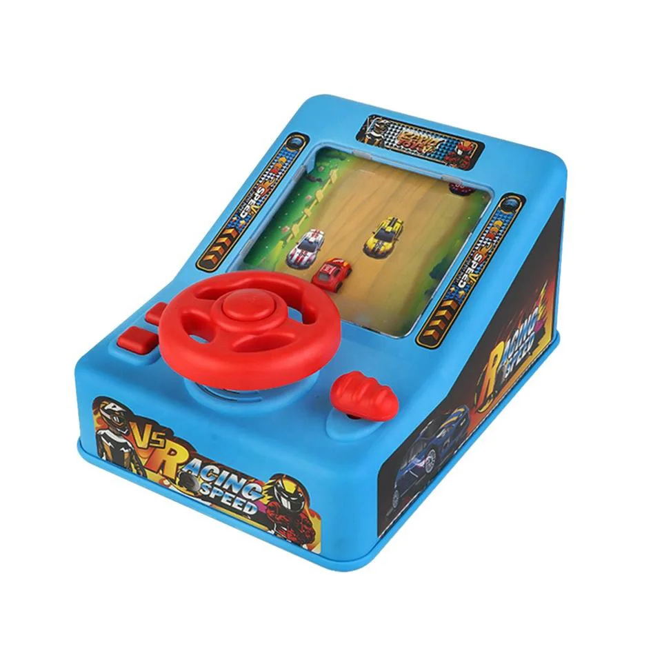 B/O Kids Educational Hiding Car Steering Wheel Machine Toy Racing Car Big Adventure Game Toy with Light&Sound