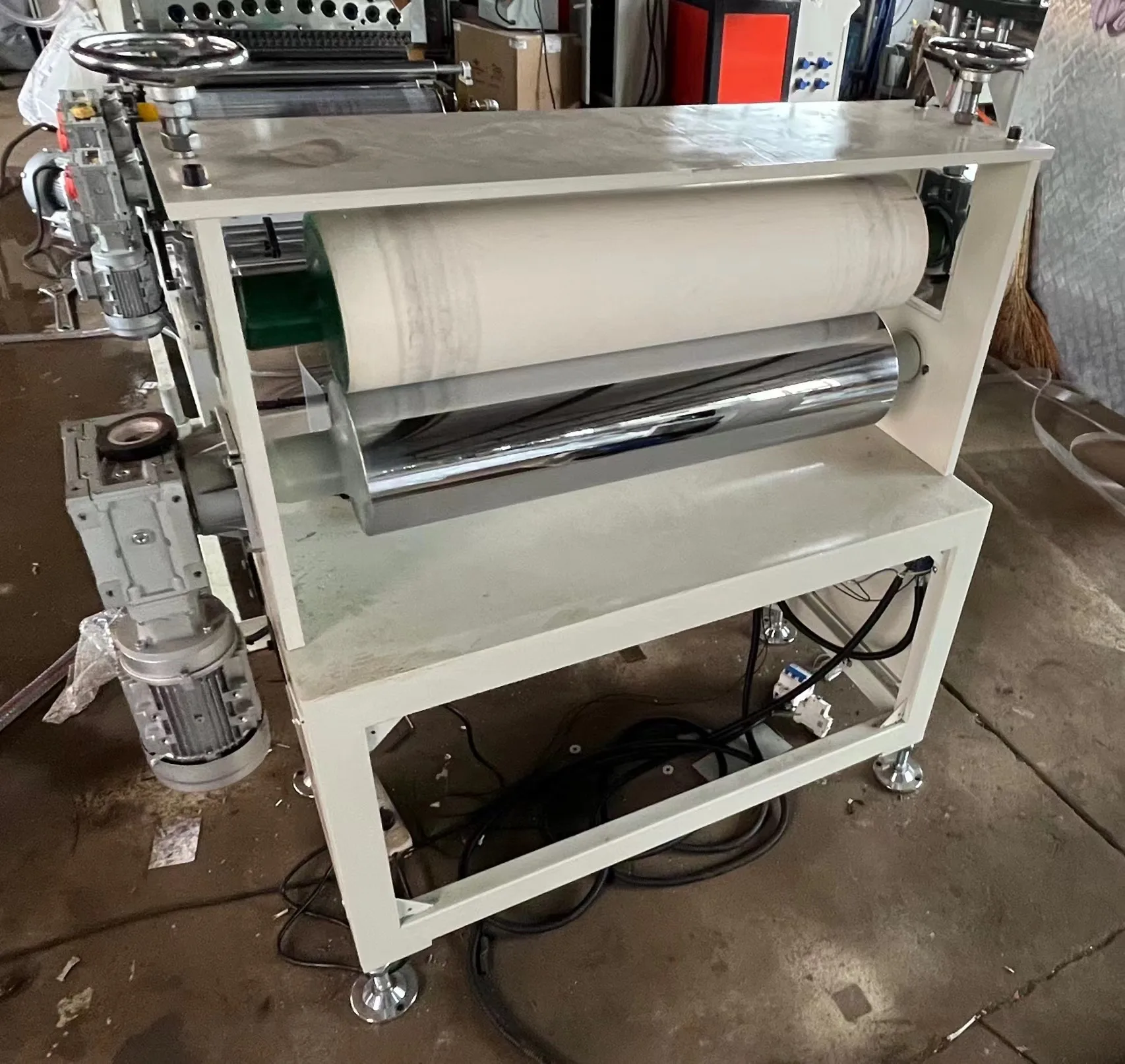 PE Stretch Cling Film Making Machine PE Casting Film Production Line