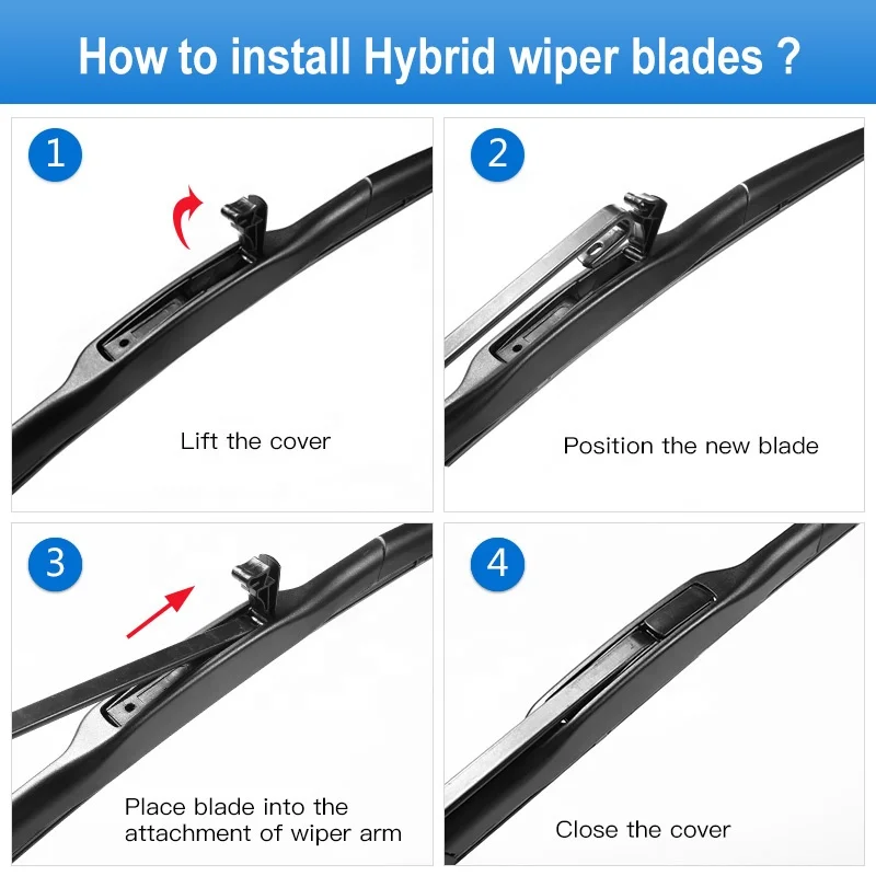Car Front Windshield Wiper Blades for Mercedes Benz C-Class W203 2000 - 2003