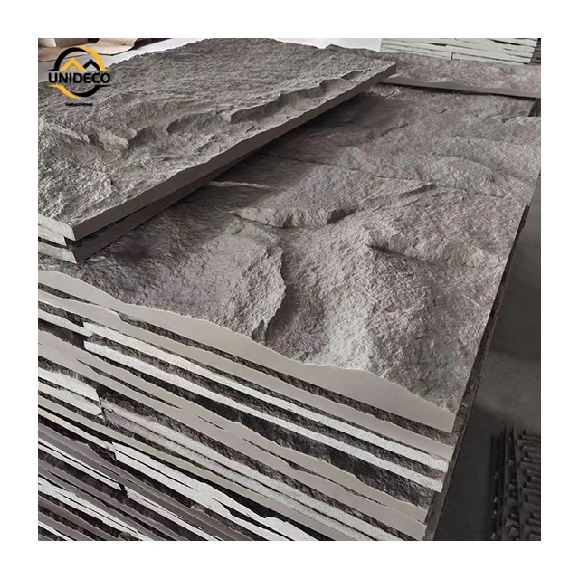 pu moon stone vanjoin pu stone pu stone panels  with big size