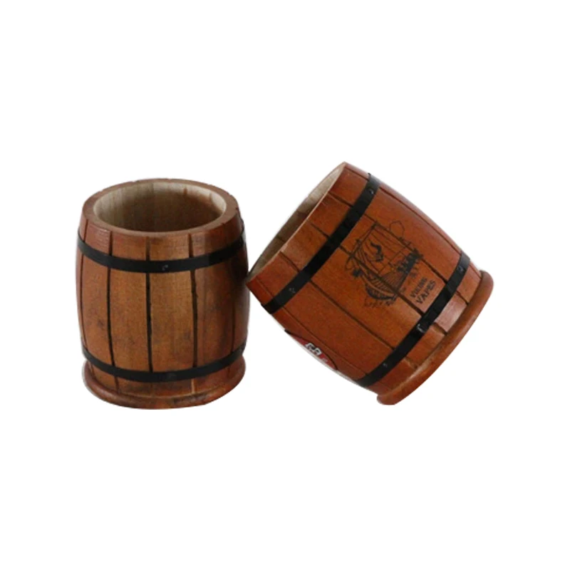 personalized mini wood barrel containers vintage wooden coffee bean barrel