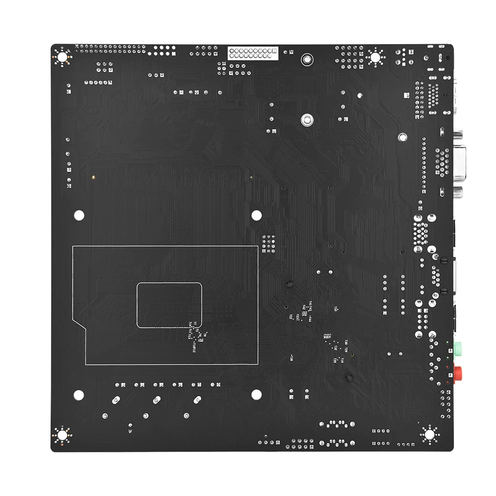 Материнская плата SZMZ HM65 для мини-ПК или все в одном DDR3 SODIMM Поддержка 8 ГБ lga1150 Разъем материнская
