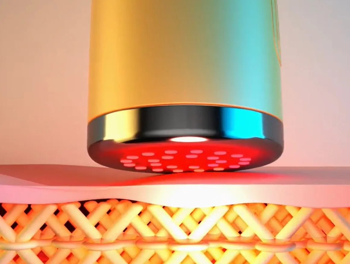 Home Use Beauty Equipment Anti Aging Wrinkles Face Tightening Led Lift Wand Beauty Led With Heat Red Light Therapy Device