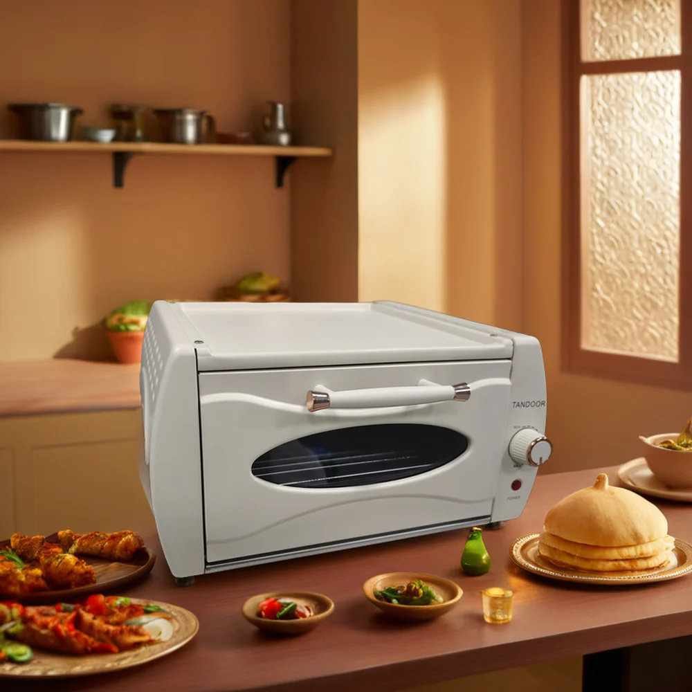 Manufacturer Direct 15L Innovative Compact Tandoor Oven - The Ultimate Mini Clay Oven for Home Cooking