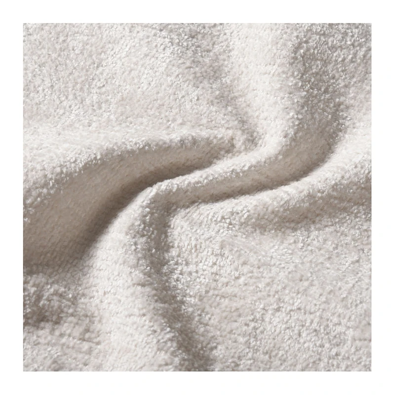 New Design Australian Wool Look Upholstery Fabric White Boucle Fleece Fabric for Sofa Couch Chair