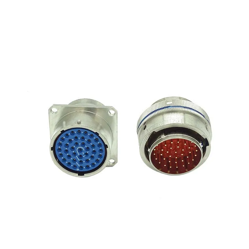 
GJB2889 XCE military Male and Female Connectors Wire spring hole Bayonet Electric Round Cable Waterproof Electrical Connector 