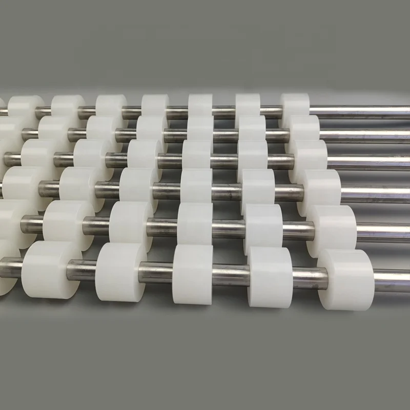 Korea PCB machinery conveyor roller machine plastic PPN squeeze roller shaft