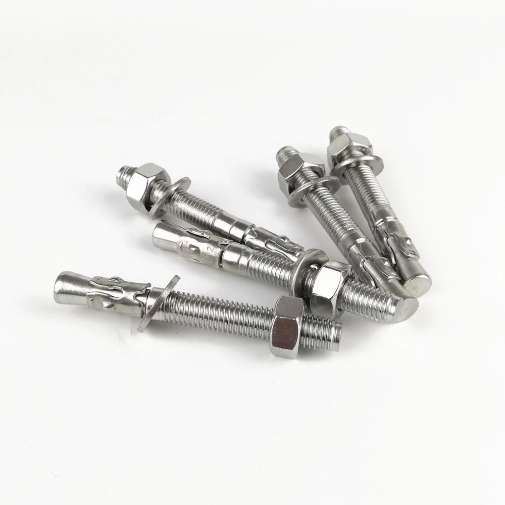 stainless steel 304 expansion anchor bolt/wedge anchor