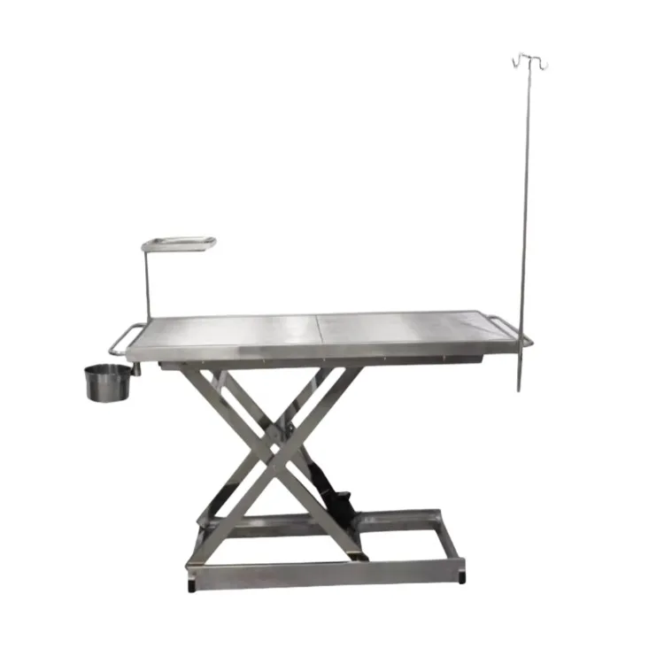 Electric Lifting Table Clinic Equipment Vet Surgical Table Surgical Table Stainless Steel  Veterinary Electrical Operation