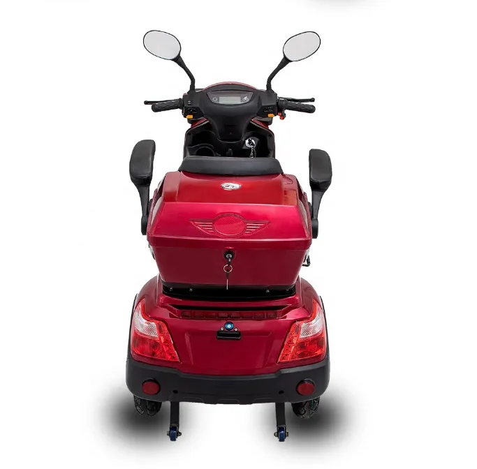Eco-Friendly Four Wheel Handicapped Adult Electrical Scooter
