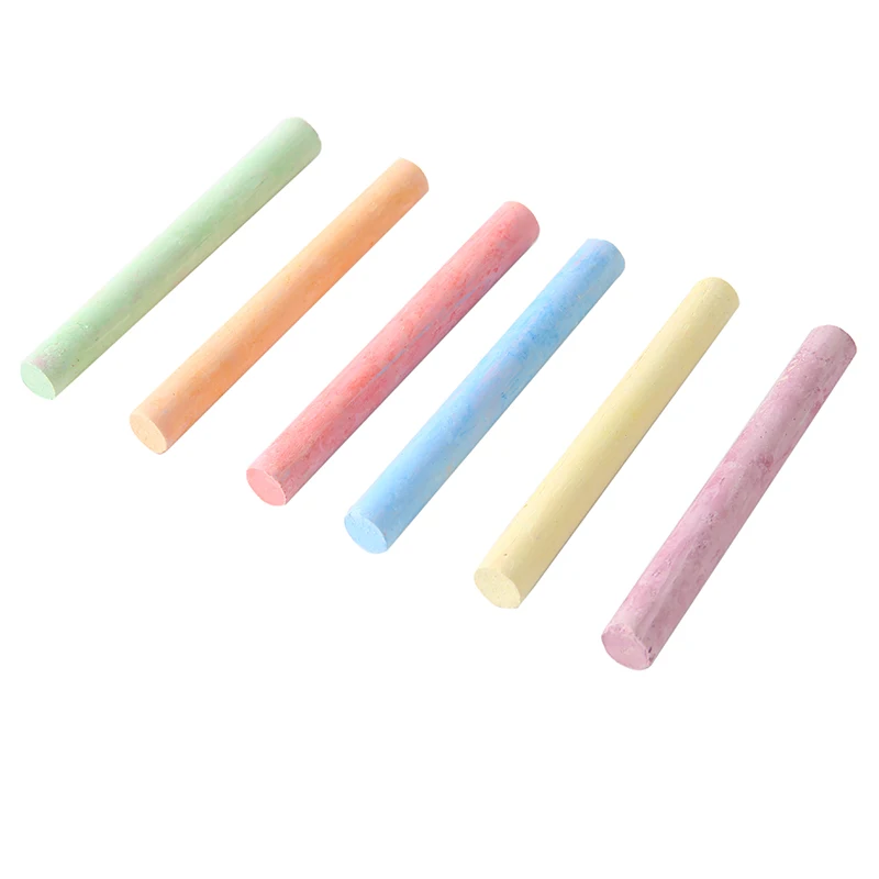 Factory direct sale high quality 12 school chalk blackboard chalk small cheap colored chalk