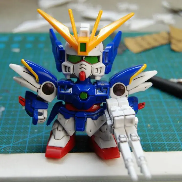 japanese movie gundam Action Figures Doll Statue Resin game toy bulk order Difficulty Assembly