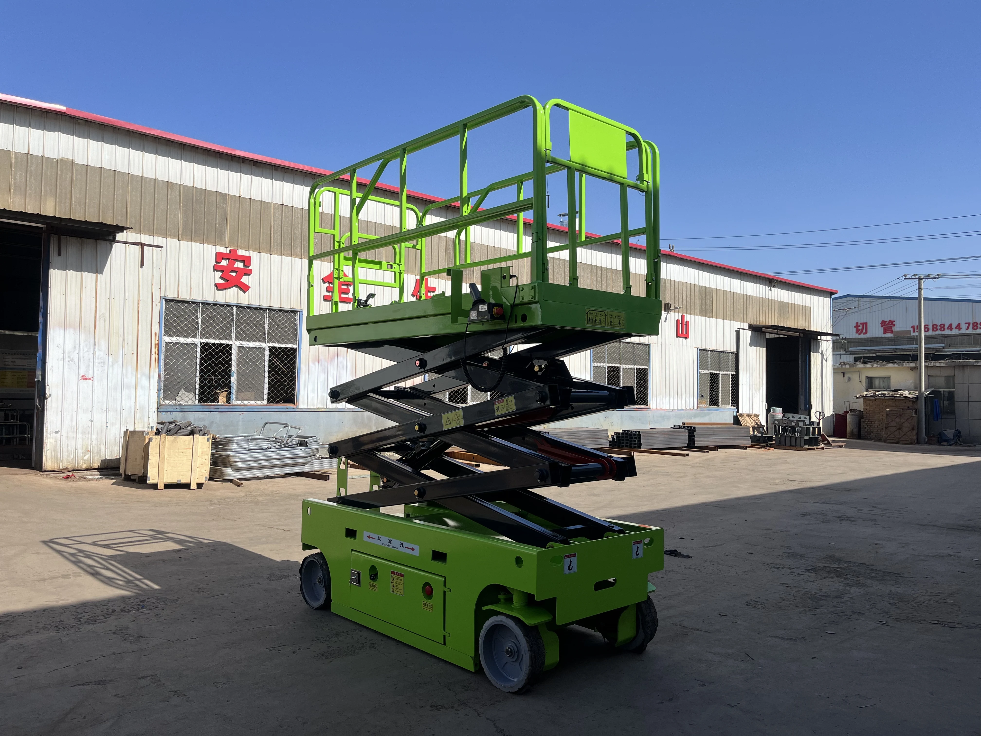 Portable 350KG  450KG 10m 20M Hydraulic Electric  Scissor Lift Platform for Elevated Indoor/Outdoor Work