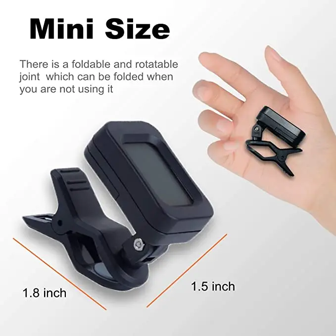 Factory price OEM wholesale Digital guitar tuner for strings instruments(uks, guitar)