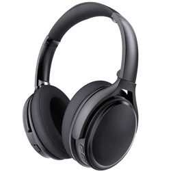 Honsenn1 Bluetooth Wireless Headphones 40 Hours Playtime Ac Anc Noise Canceling Headset Headphone
