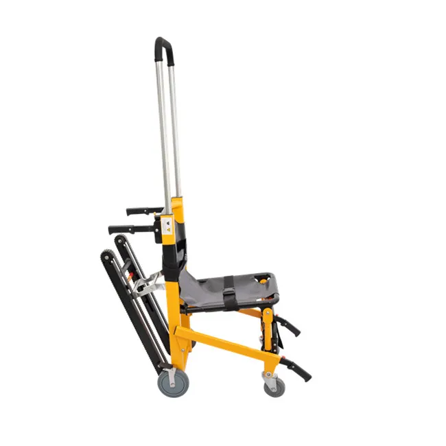 aluminum alloy patient transfer rescue stair chair, medical folding downstairs stretcher