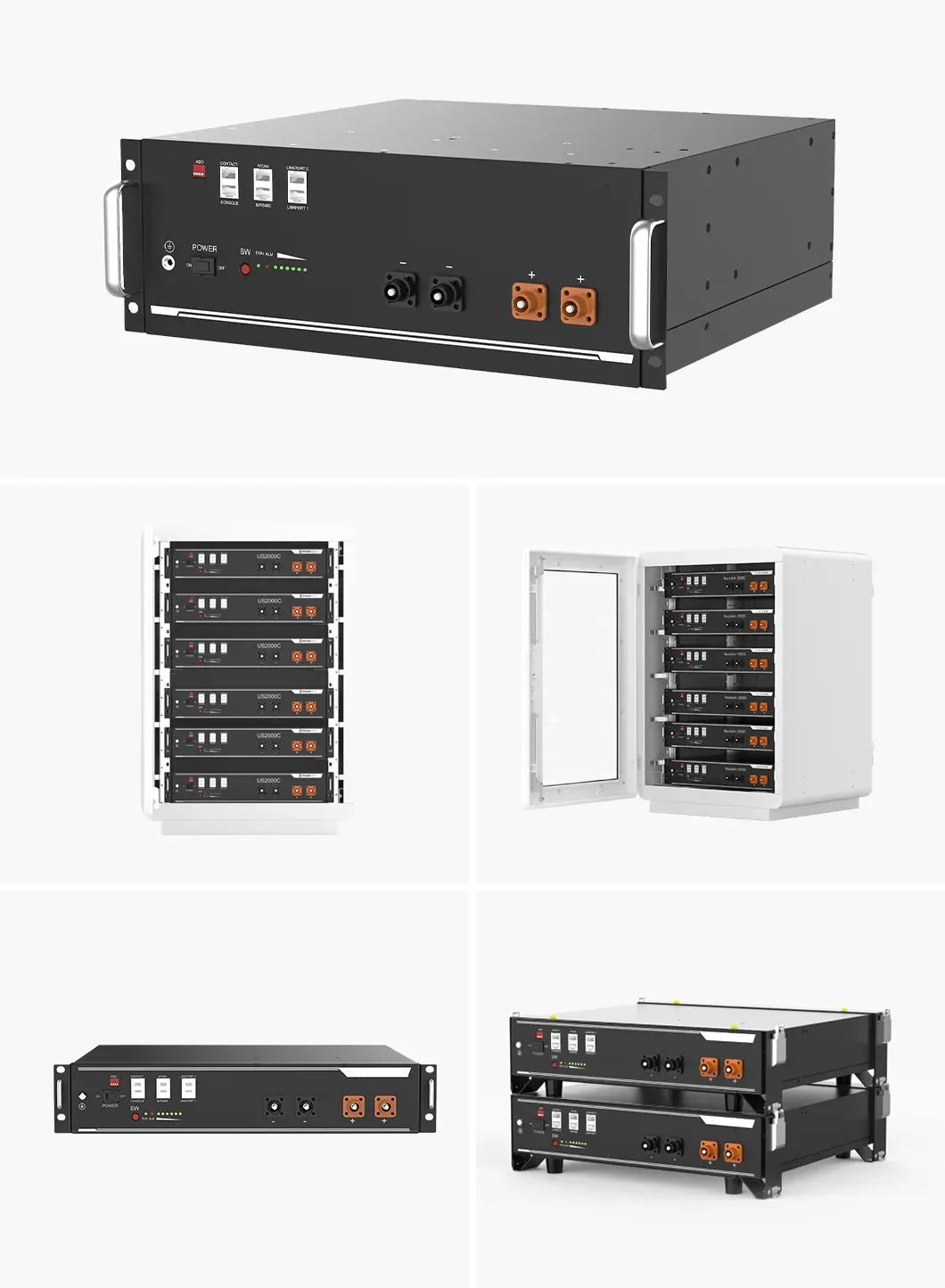 48V 5Kw 10Kw 15Kw Hybrid System Kit Wall-mounted 20Kw 25Kw 30Kw Off Grid Solar Power Energy System Storage Home Lithium