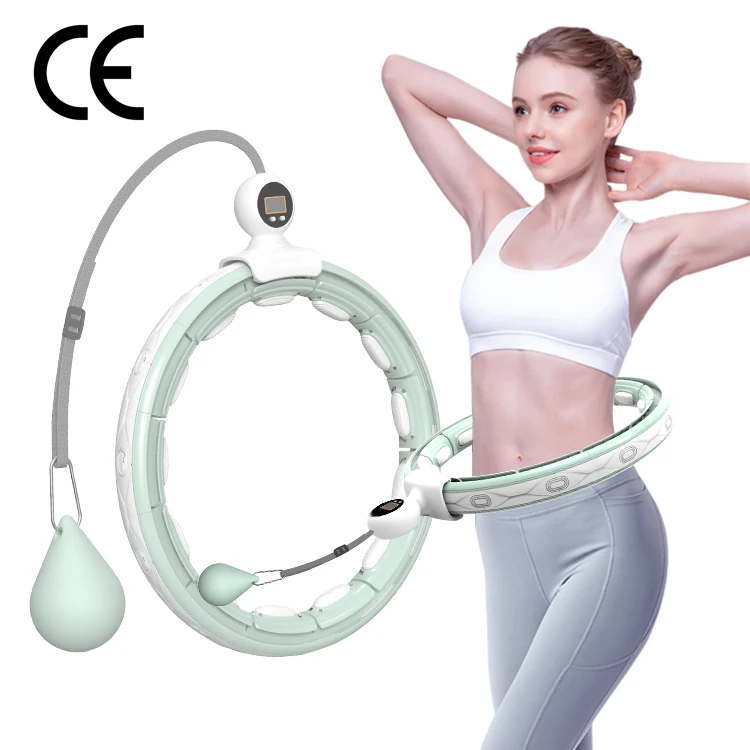 GORDON OEM Wholesale Silent Smart Hula Ring Circle Adjustable Amaz Hot Selling Weighted Hoelahoep Fitness For Adult Sport Hoop