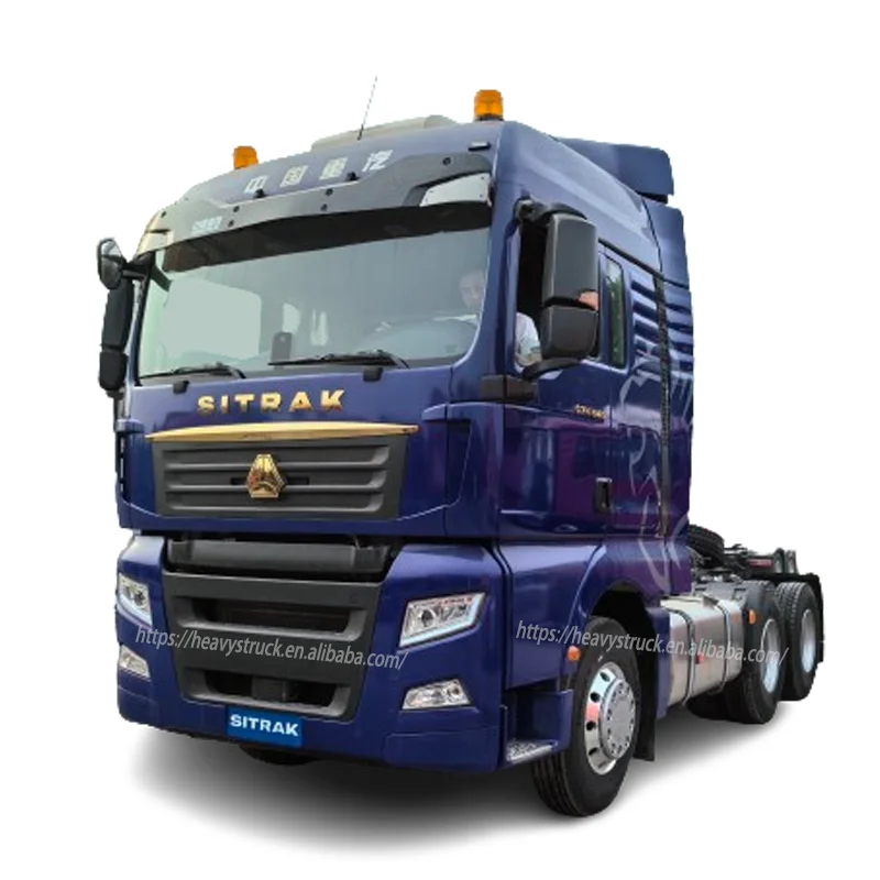 Высококачественный трактор Sinotruck 6*4 с ручным управлением 10 wheeler LHD тягач 540hp Sitrak для продажи