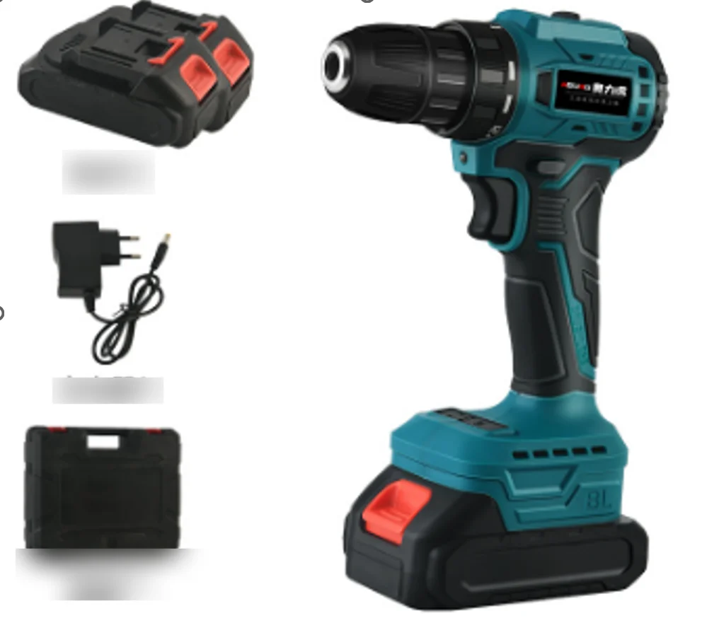 Hot Selling Good Quality 21V Brushed Lithium Ion Cordless Drill