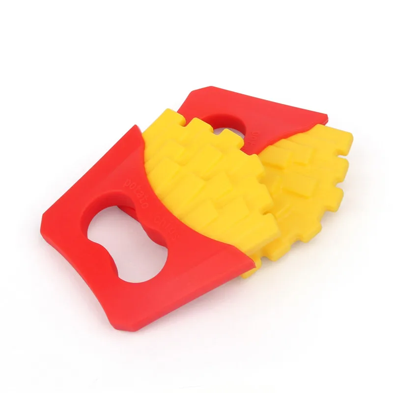New Silicone Potato Chip Baby Teether Food Grade BPA Free For DIY Baby Necklace Pendant Oral Care Toys