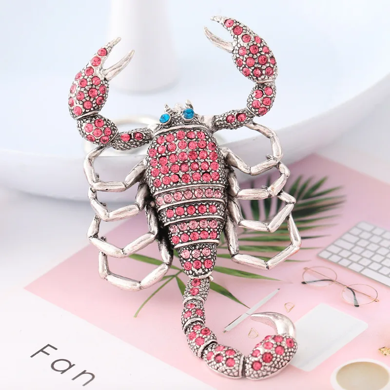 Promotion high quality zinc alloy scorpion keychain  fine quality special keychain