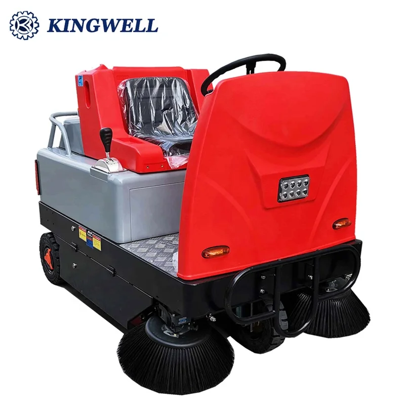 Floor Sweeper Battery Powered Sweeper Street Vacuum Cleaner Road Sweeper