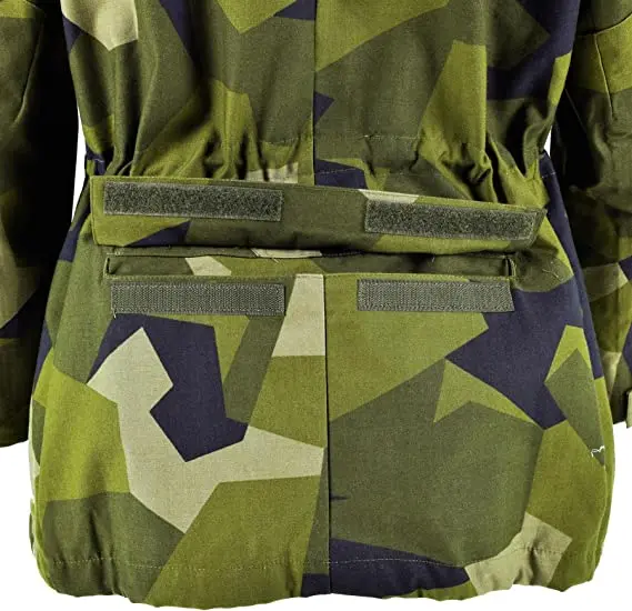 Original Swedish Heavy M90 Jacket Splinter camouflage pattern jacket tactical outdoor coat