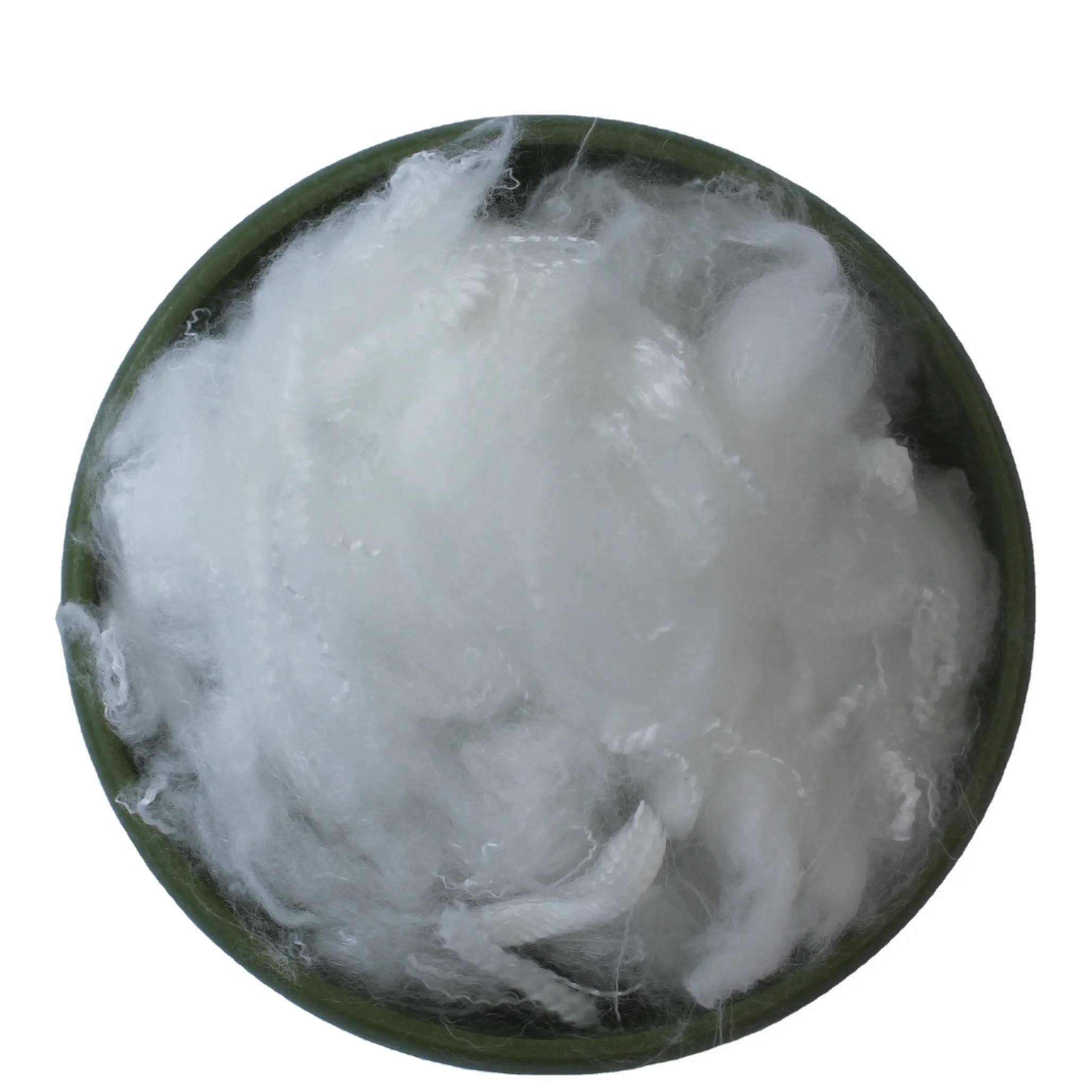 Recycled polyester micro gel polyester fiber 0.9dX35mm micro fiber