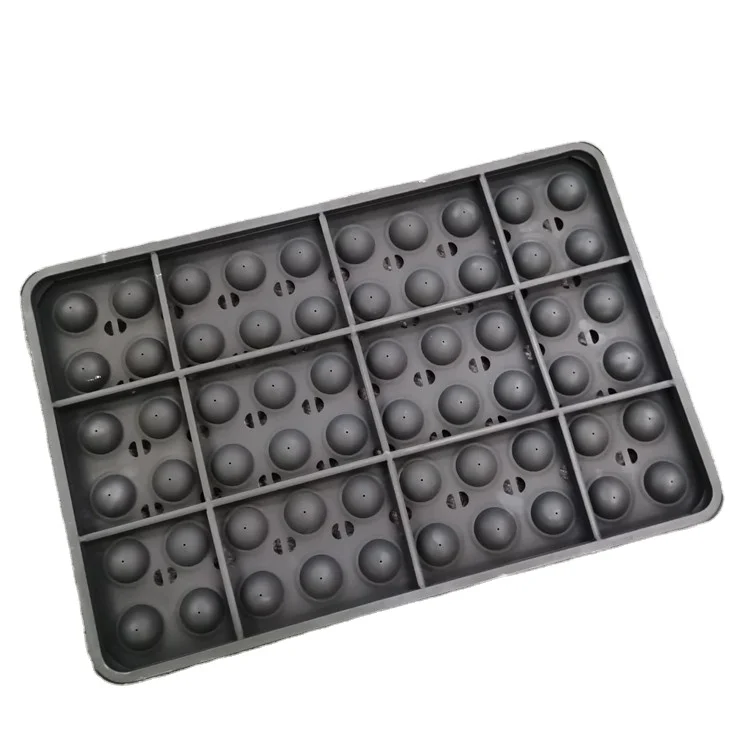 Custom  cake  baking tray silicon cupcake tray muffin pan  semi-sphere cake tray brownie  cake mold
