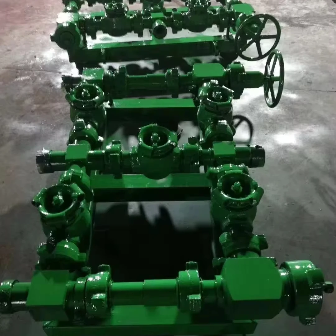 Customized 35-105 Mpa high and low pressure combination manifold plug valve manifold