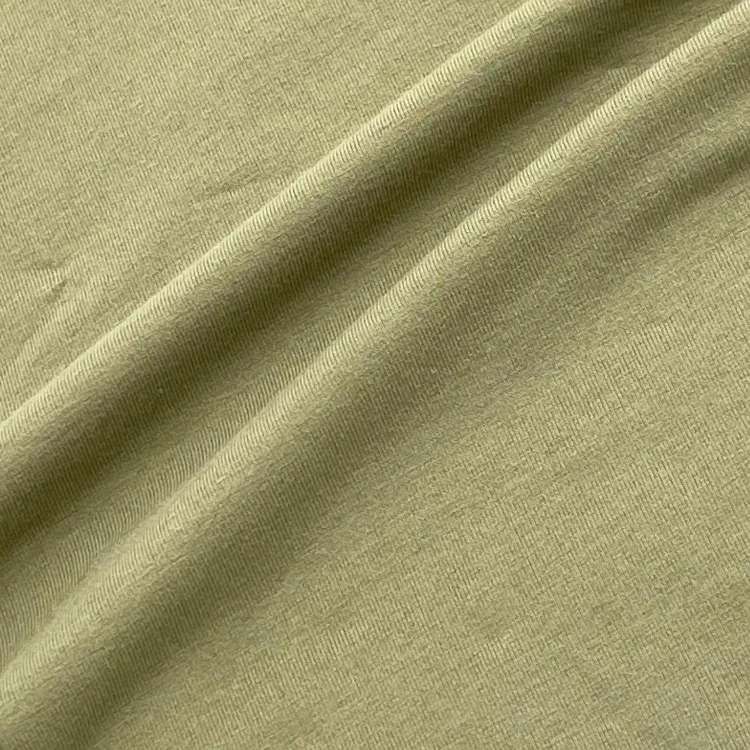 wholesale SUPIMA cotton spandex plain knitted  fabric