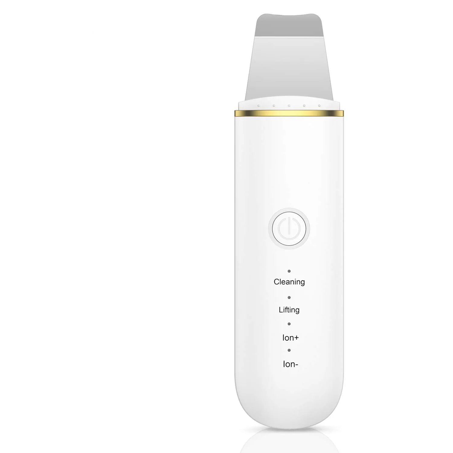 UF EMS portable face blackhead removal exfoliator professional spatula peeling beauty machine Ultrasonic Facial Skin Scrubber