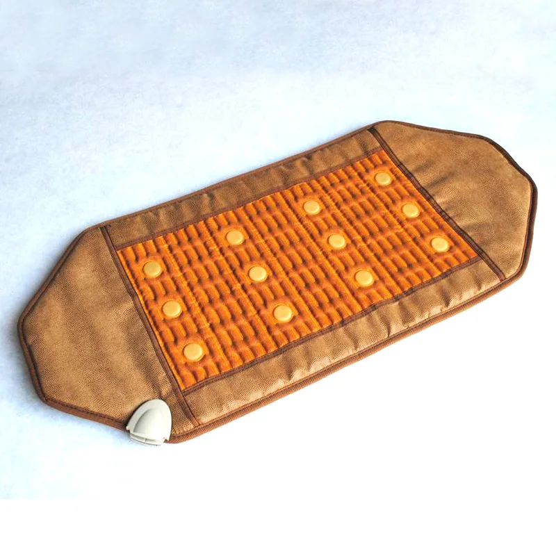 Therapy mattress pemf far infrared tourmaline amethyst korean jade stone body bed massage thermal mats