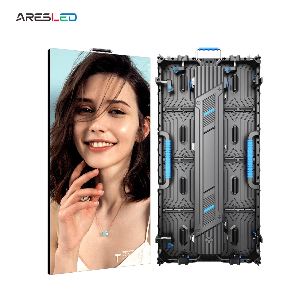 ARESLED Full Color P3.91 P4.81 Stage Backdrop display panels Seamless Splicing Rental LED screen for outdoor