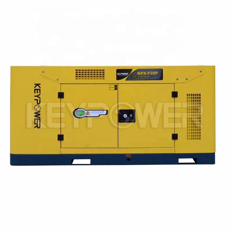 China FAW supply good quality 4DW91-38D Soundproof type fawde diesel generator 20kva