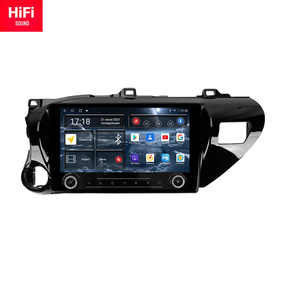 Redpower HI-Fi  Car DVD for Toyota Hilux Pick Up  2015 - 2020  Radio DSP player  Android 10.0 DSP CarPlay Andro