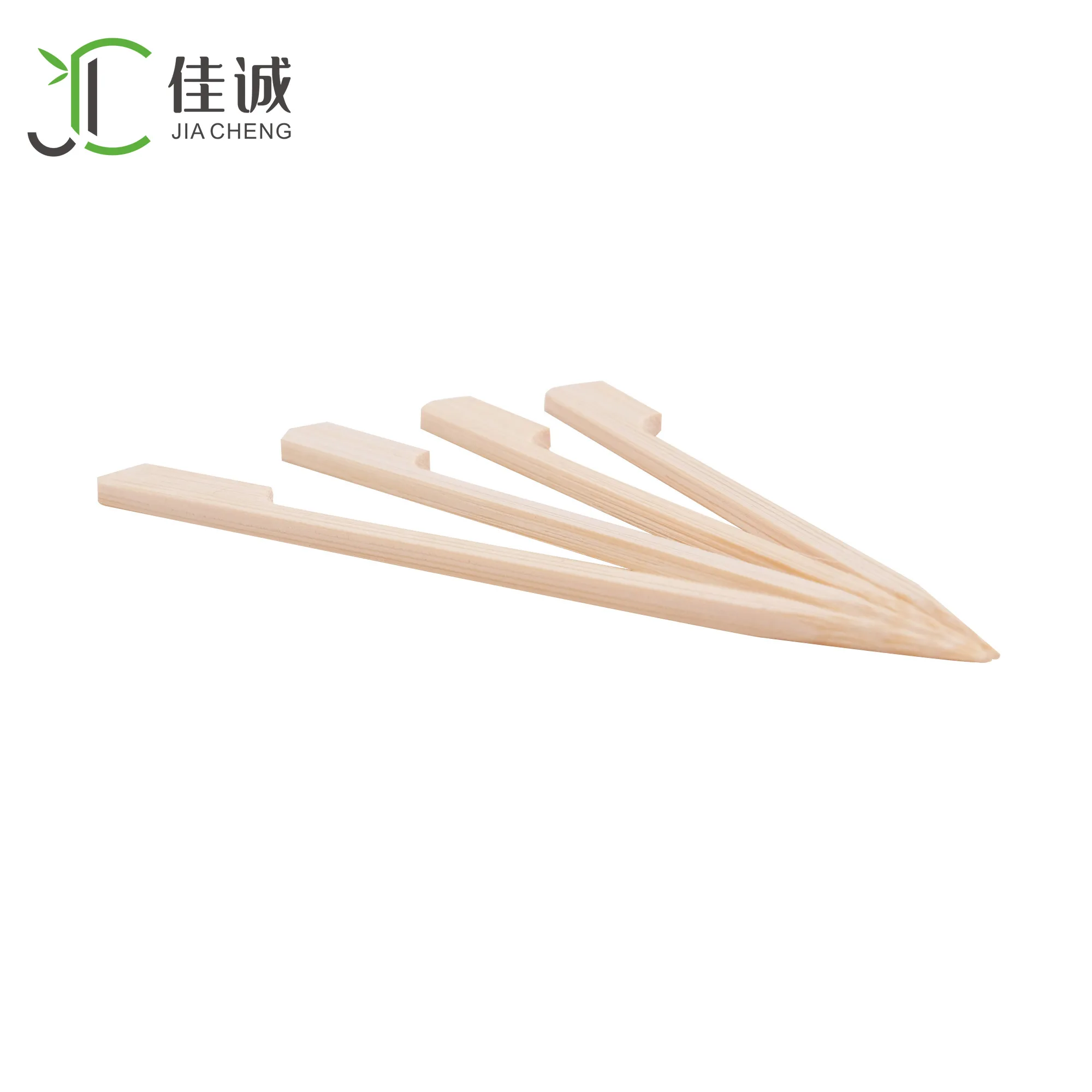 
Custom Logo Wholesale Fashion Special Safe BBQ Teppo Bamboo Skewer 