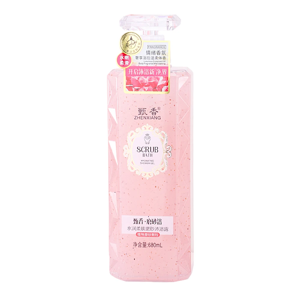 Organic nicotinamide 500ml Body Wash Private Label Whitening Shower Gel   With Fragrance  gel douche wholesale