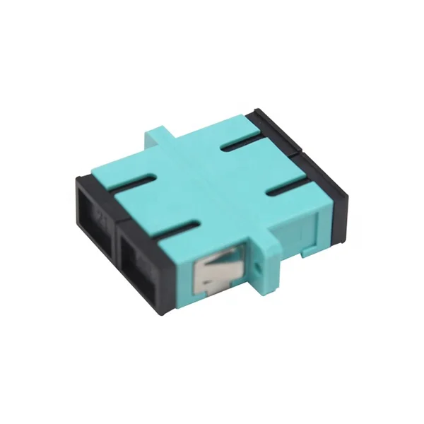 Fiber Optic Adapter SC/APC SM Simplex with Flange For Fiber Optic Equipment