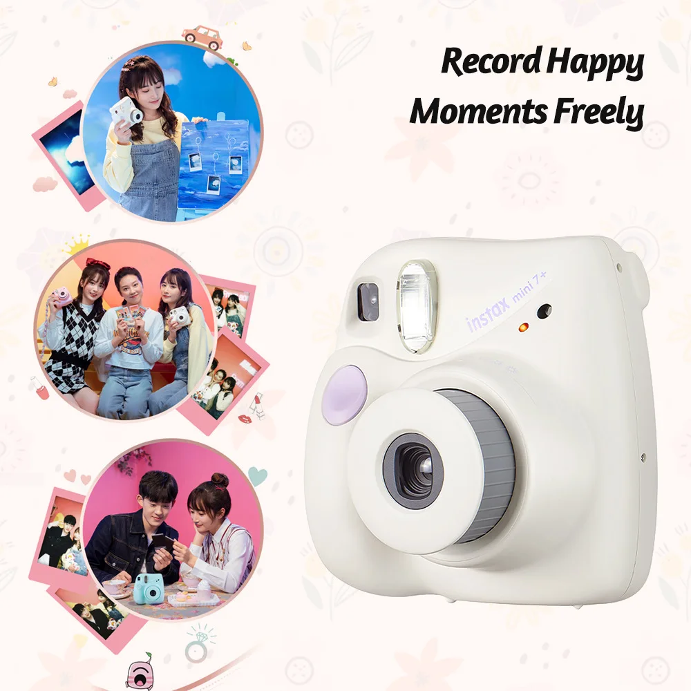 One Shot Camera Instant Film Texture Vintage Photo One Shot Camera
