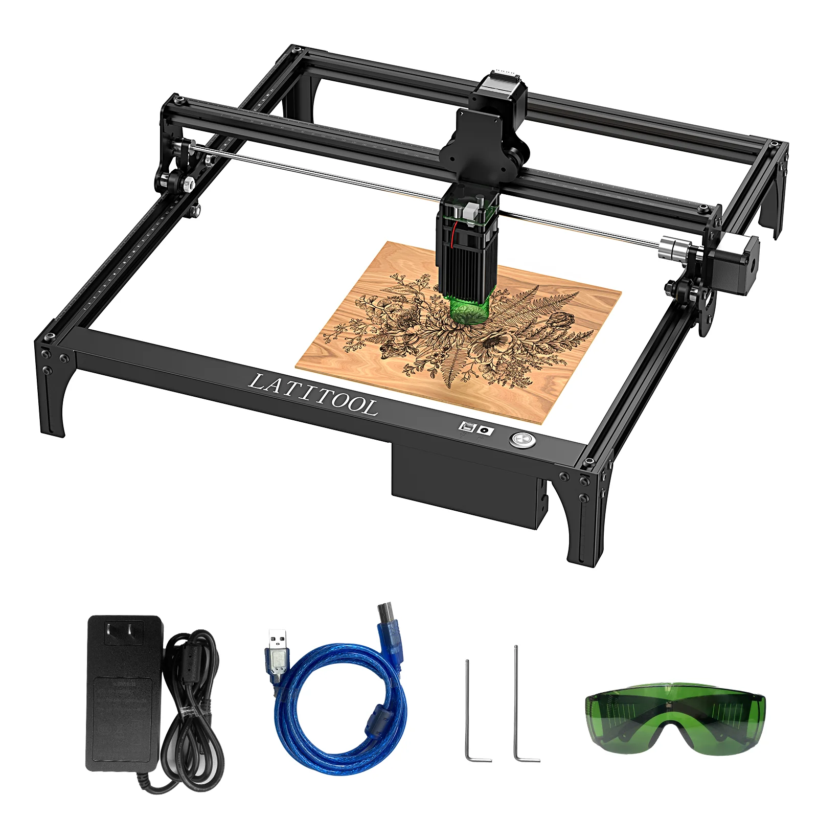 Good Price Deep Cutting Engraving Making 20W Diode Portable Laser Engraving Machine