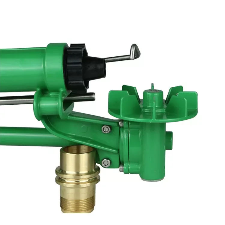 Garden Sprinklers Farm Irrigation 62m Long Shoot Radius 360 Degree Rotary Adjustable Elevation Vortex Big Rain Gun Sprinkler