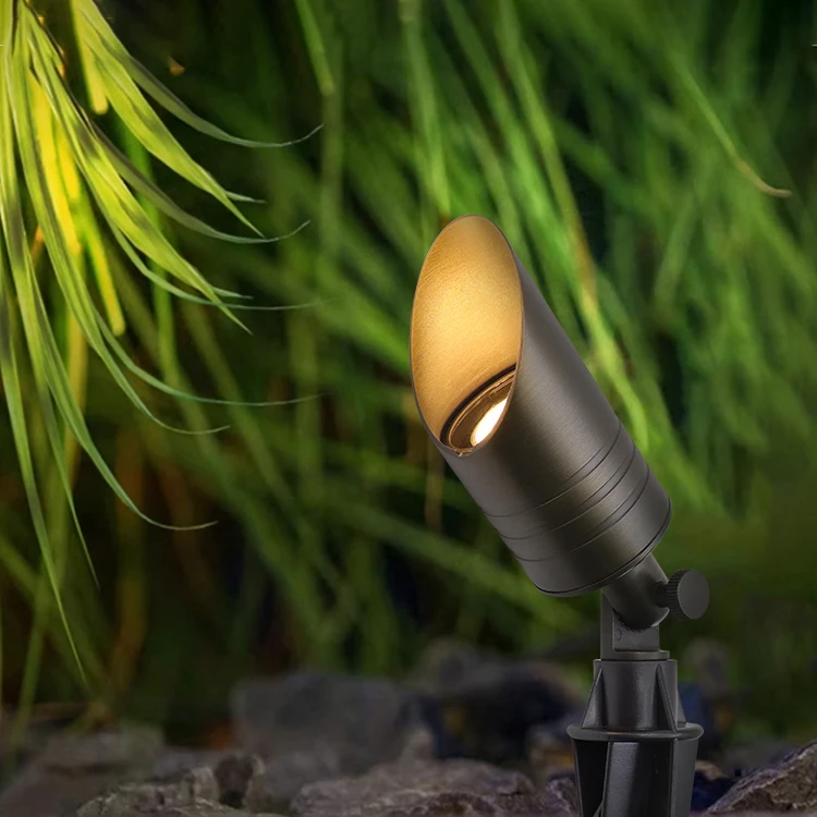 Hot Sale 12V AC/DC Low Voltage Outdoor Spot Lights Led Up lighting Spotlights Retro Outdoor Landscape Lamp For Garden or Villa
