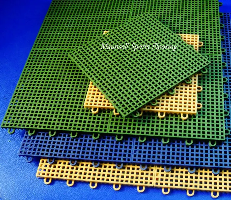 outdoor playground sports fields used plastic pp sports tiles floor