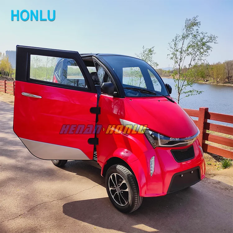 Electric Car 4 Wheels Lithium Battery Electric Car Mini 2 Seat Electric Car High Speed Eec Certificate In Europe